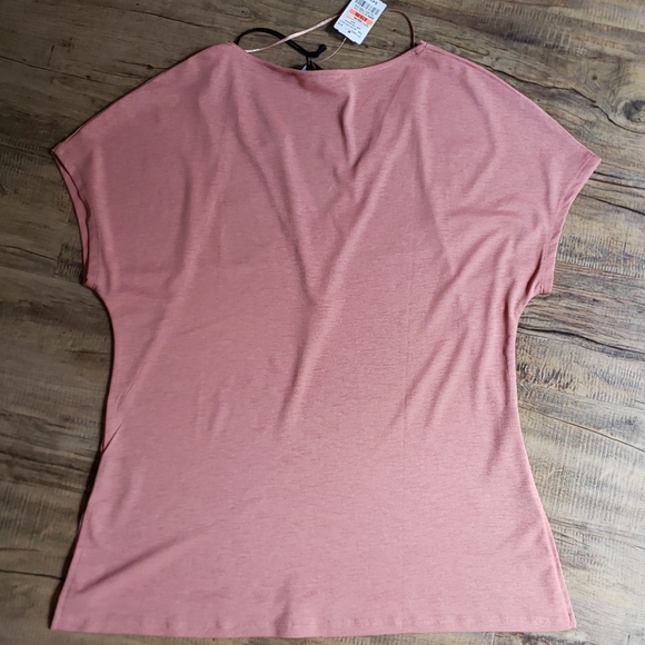 Pique v-neck top - Picture 4 of 4